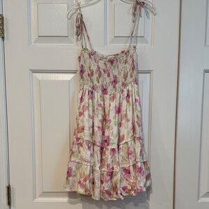 Rays for Days Floral Mini Dress